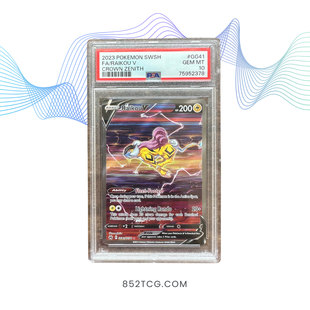 炎帝 雷公 水君 Crown Zenit (英文版) PSA 10